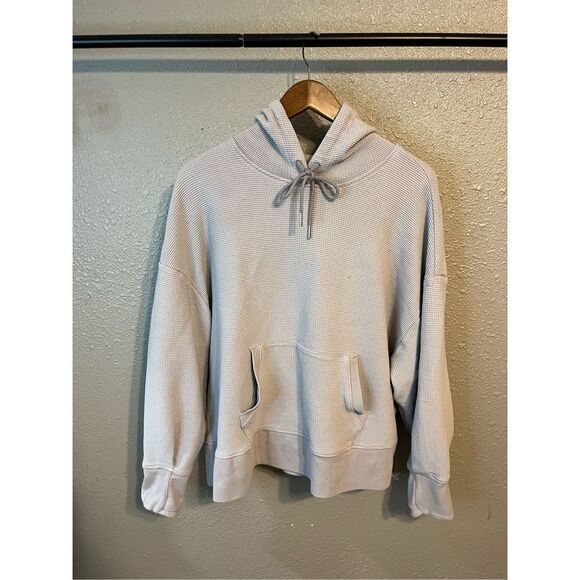 Athleta Light Purple Balance Waffle Hoodie Size 1X - Picture 1 of 6
